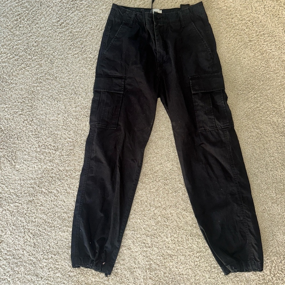 H&M Women's Black Cargo Pants